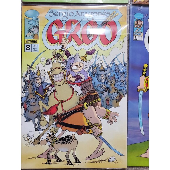 Sergio Aragones GROO Image Comics 1995 MIXED Lot Very Good Non-Smoking Home - Picture 5 of 9